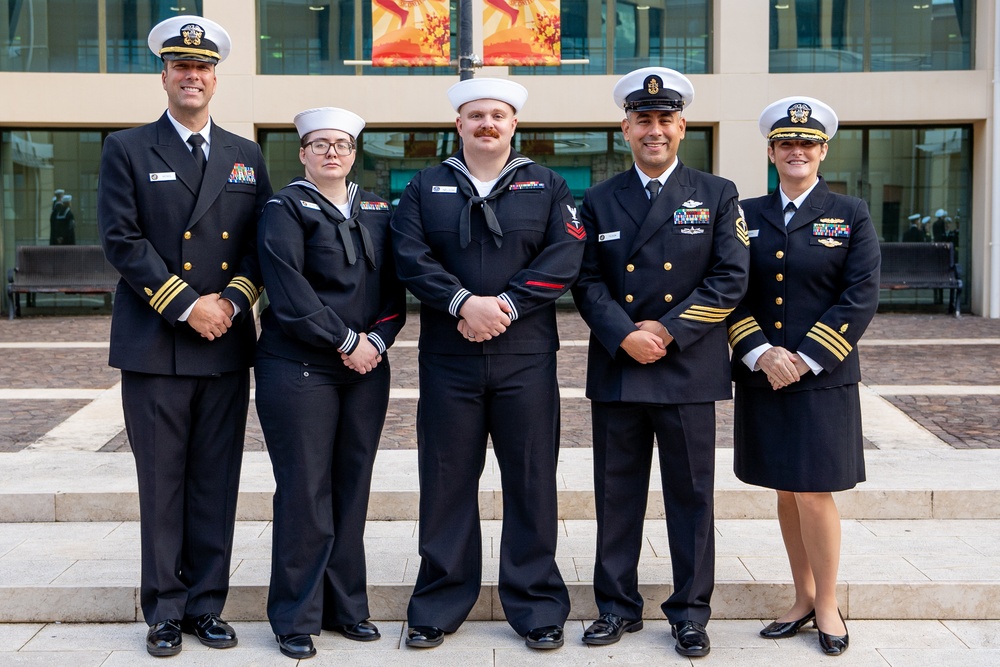 On  23OCT2024, US NMRTC Sigonella conducted its Command's annual Dress Blue Inspection.
