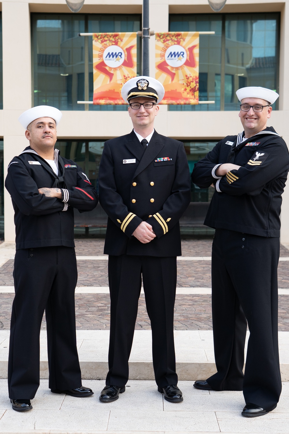 On  23OCT2024, US NMRTC Sigonella conducted its Command's annual Dress Blue Inspection.