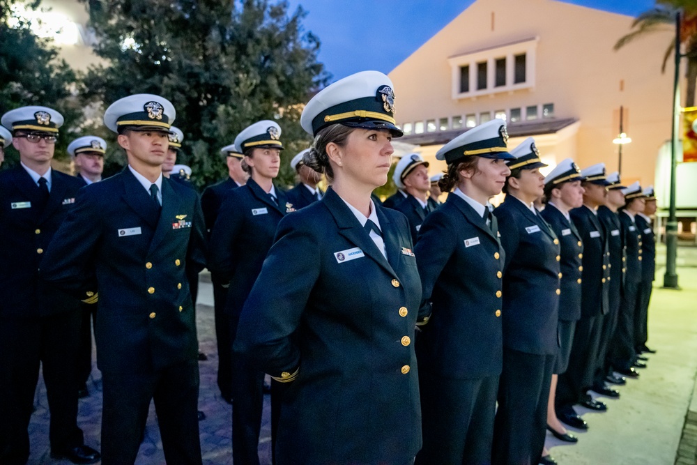 On  23OCT2024, US NMRTC Sigonella conducted its Command's annual Dress Blue Inspection.