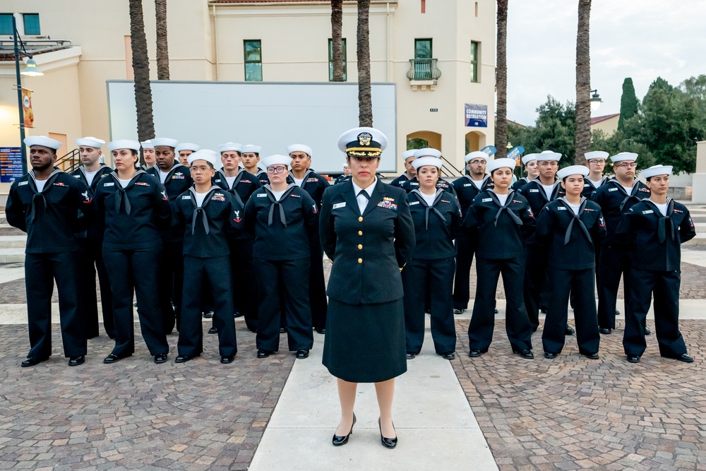 On  23OCT2024, US NMRTC Sigonella conducted its Command's annual Dress Blue Inspection.