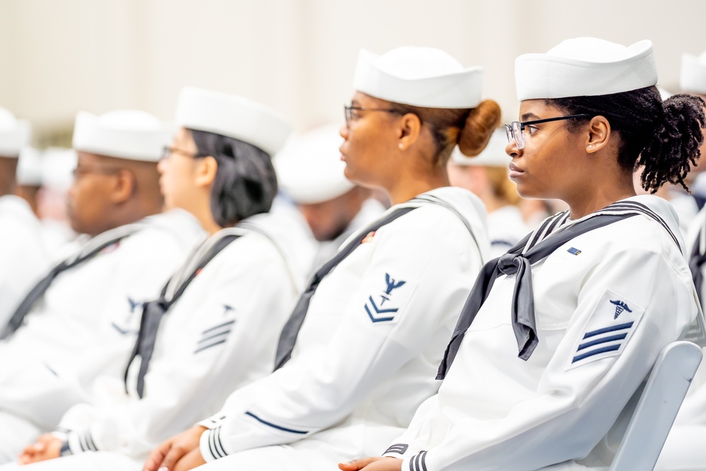 US NMRTC Sigonella conducted its Change of Command Ceremony. CAPT TaRail A. Vernon relieved, Nurse Corps, CAPT Jean F. Fisak.