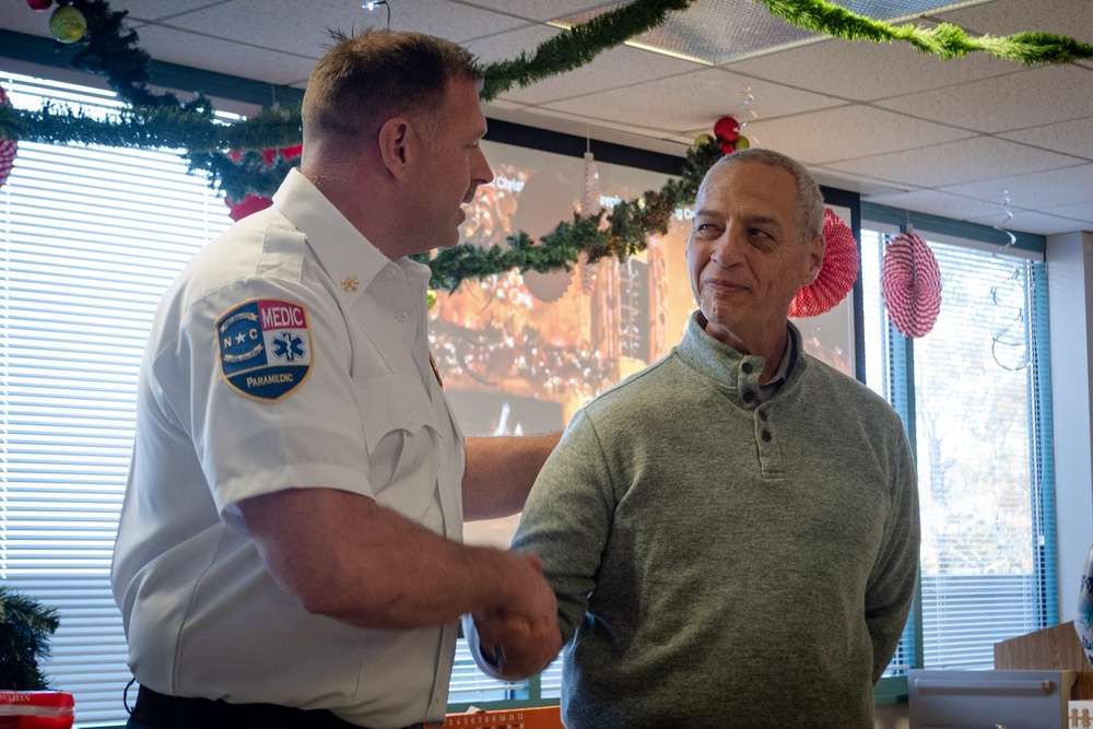 “Why Serve Around Sailors?  ‘I am One” Cherry Point Clinic Celebrates Service, Retirement of Mr. Joseph Farland