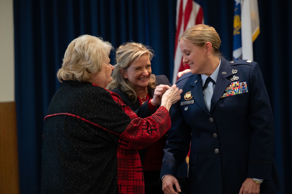 102nd Intelligence Wing promotes Bethann Crouch to Colonel