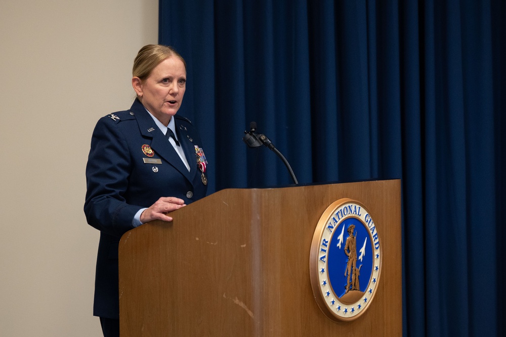 102nd Intelligence Wing promotes Bethann Crouch to Colonel