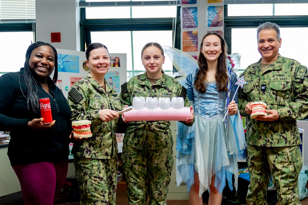 On 27FEB2024, US NMRTC Sigonella Dental Directorate conducted its annual children’s Dental Health Month visit to DODEA Sigonella Elementary School in Catania, Italy.