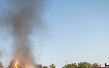 375th Air Mobility Wing firefighters hone rescue skills during Fire Prevention Week