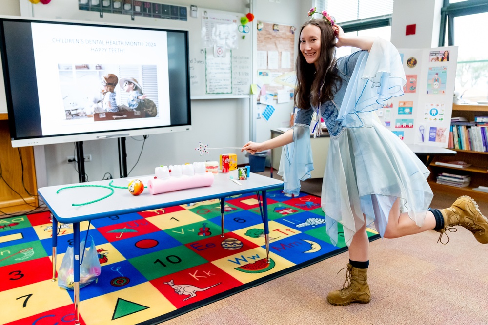 On 27FEB2024, US NMRTC Sigonella Dental Directorate conducted its annual Children’s Dental Health Month visit to DODEA Sigonella Elementary School in Catania, Italy.