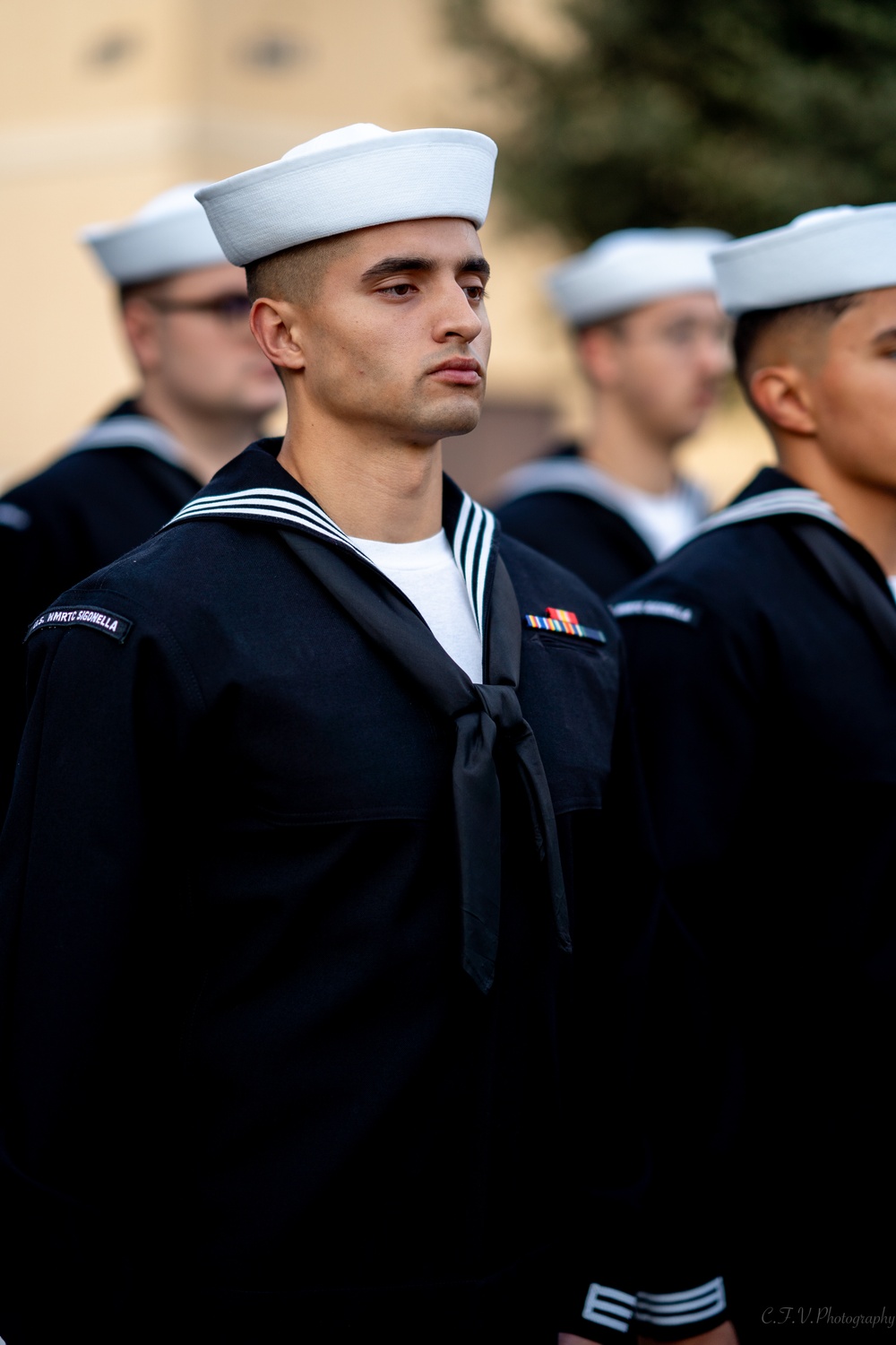 On  13OCT2023, US NMRTC Sigonella conducted its Command's annual Dress Blue Inspection.