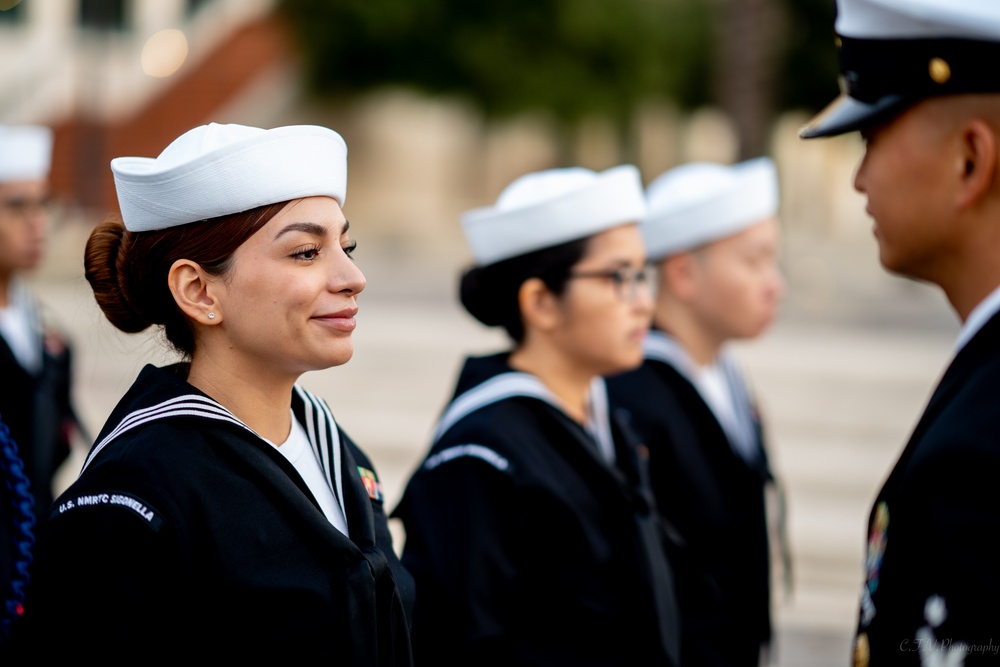 On  13OCT2023, US NMRTC Sigonella conducted its Command's annual Dress Blue Inspection.