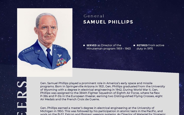 U.S. Space Force Space and Missile Pioneers Logo and Webpage Layout