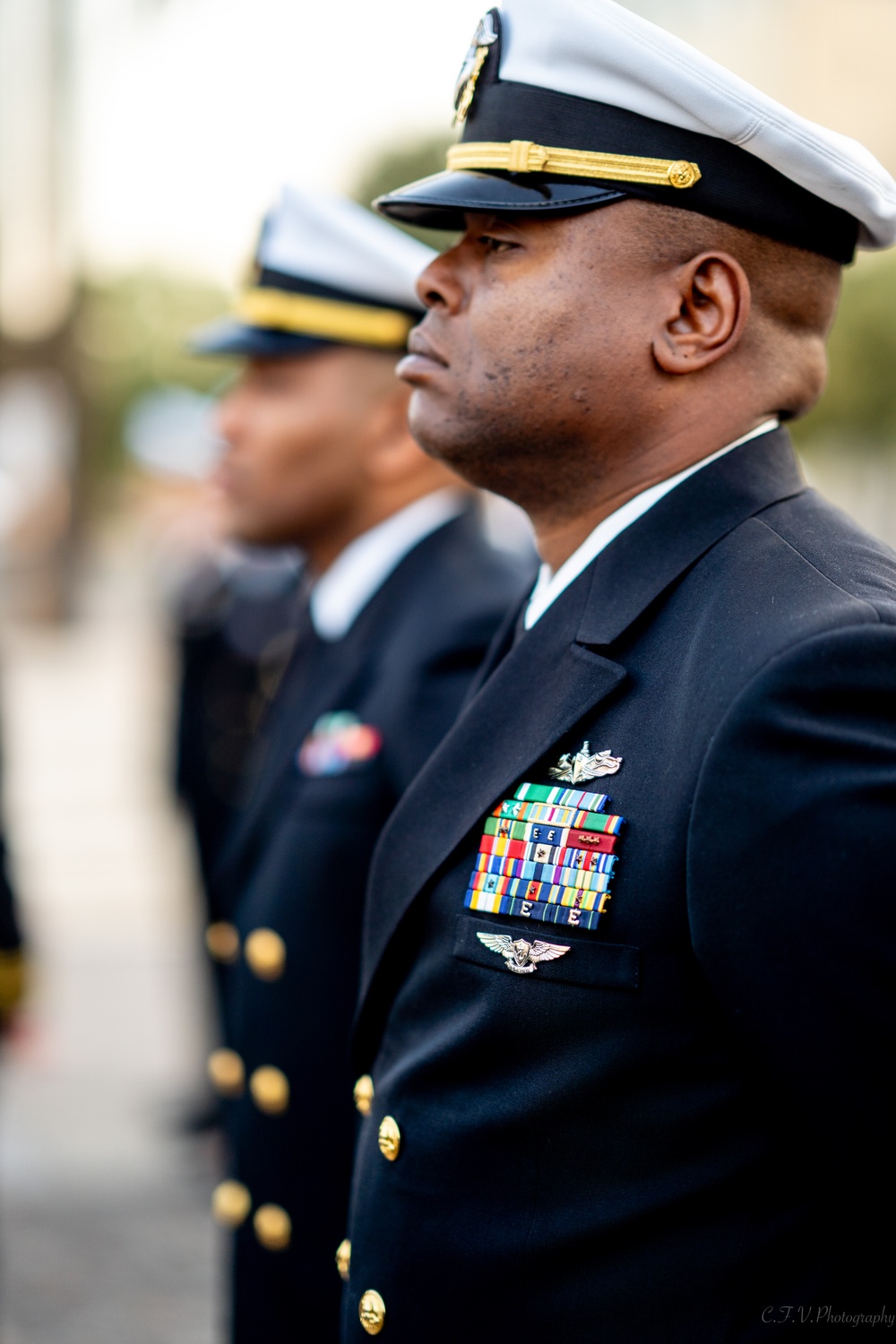 On  13OCT2023, US NMRTC Sigonella conducted its Command's annual Dress Blue Inspection.
