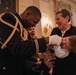 Army Military Aide to the President Engages with Family