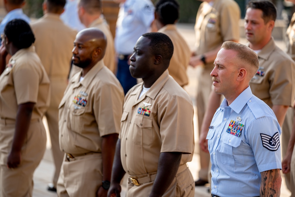 2023 Naval Air Station Sigonella Chief Pinning Ceremony, Italy  29Sep2023