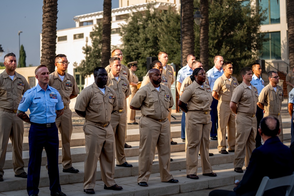 2023 Naval Air Station Sigonella Chief Pinning Ceremony, Italy  29Sep2023