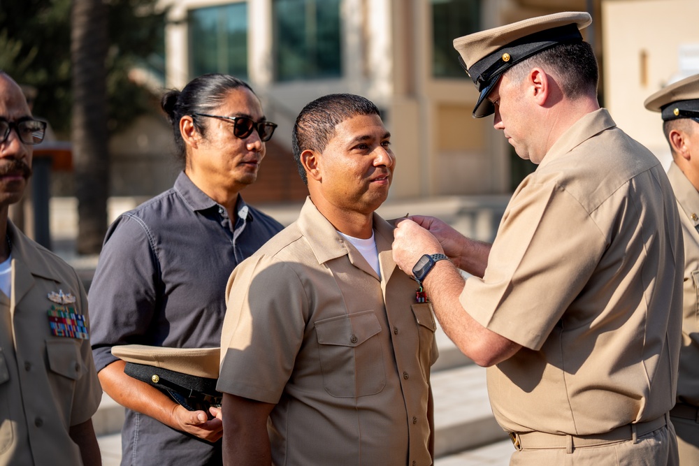 2023 Naval Air Station Sigonella Chief Pinning Ceremony, Italy  29Sep2023