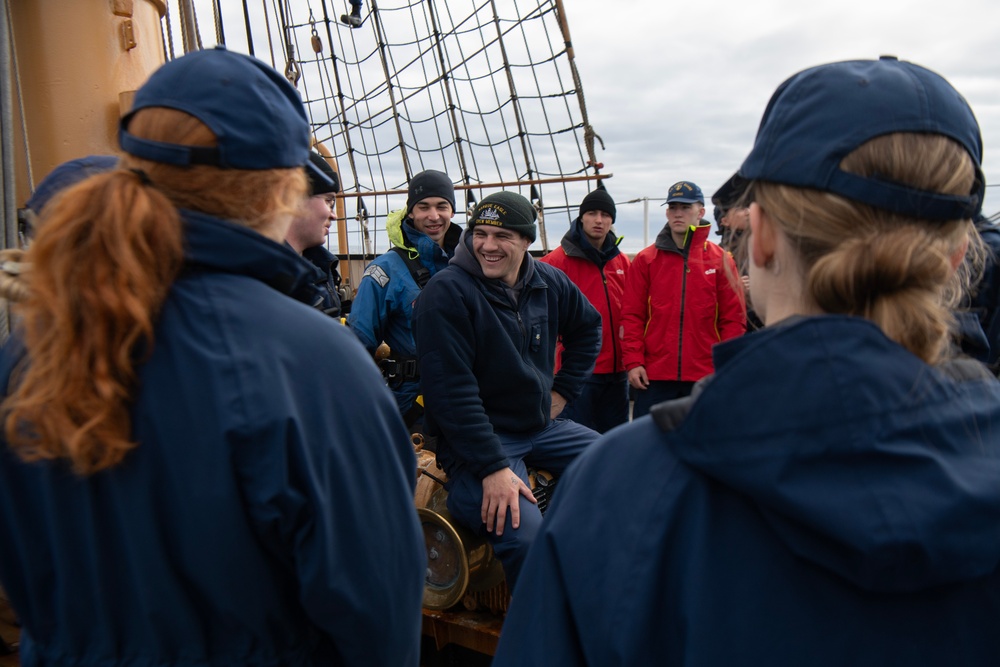 Coast Guard Cutter Eagle conducts 2024 training cruise