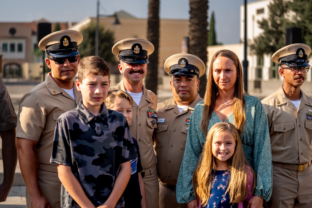 2023 Naval Air Station Sigonella Chief Pinning Ceremony, Italy  29Sep2023