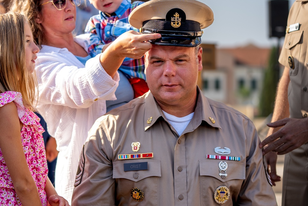 2023 Naval Air Station Sigonella Chief Pinning Ceremony, Italy  29Sep2023