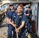 Coast Guard Cutter Eagle conducts sailing stations