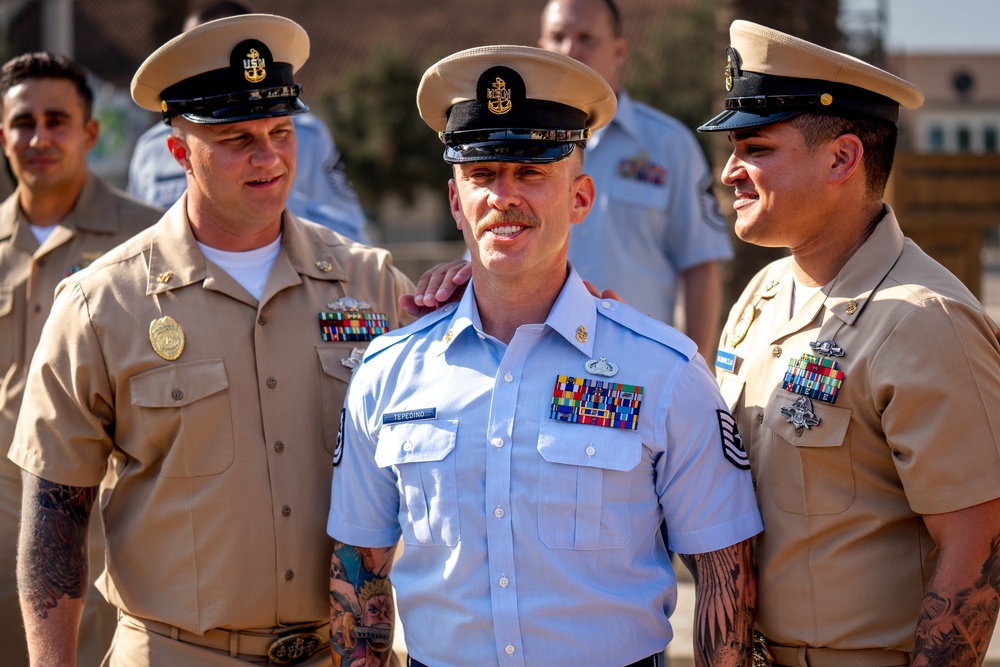 2023 Naval Air Station Sigonella Chief Pinning Ceremony, Italy  29Sep2023