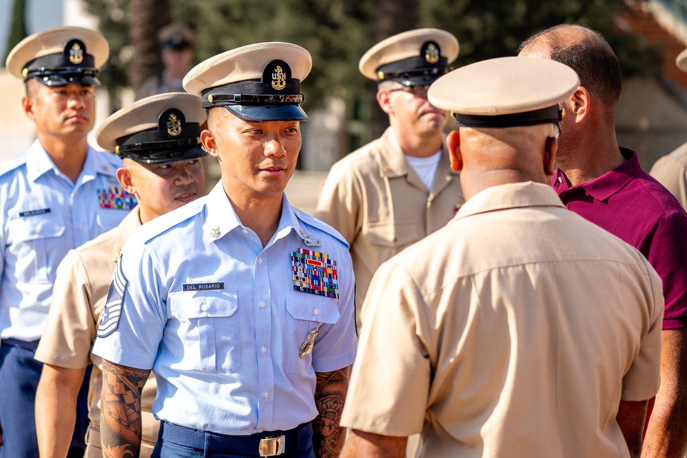 2023 Naval Air Station Sigonella Chief Pinning Ceremony, Italy  29Sep2023