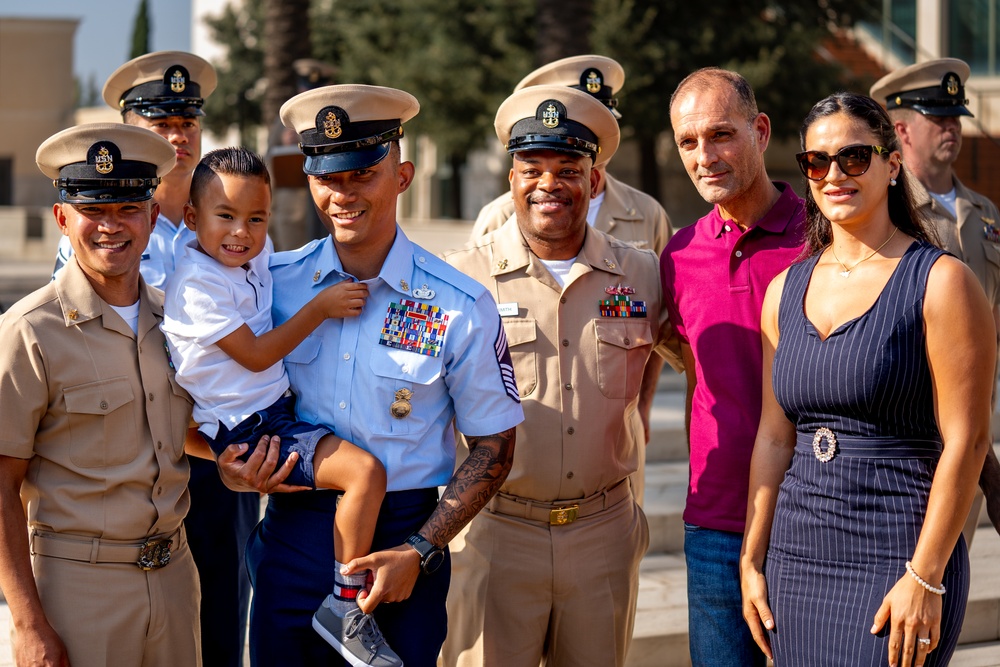 2023 Naval Air Station Sigonella Chief Pinning Ceremony, Italy  29Sep2023