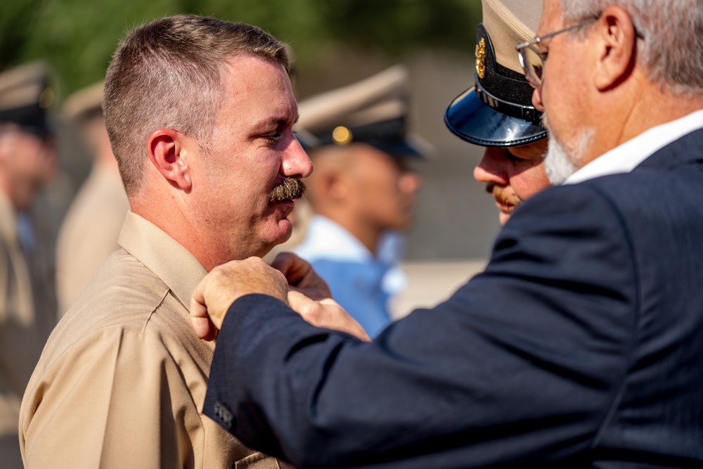 2023 Naval Air Station Sigonella Chief Pinning Ceremony, Italy  29Sep2023