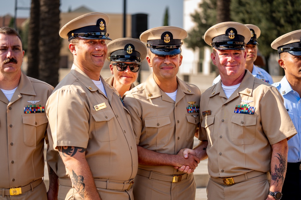 2023 Naval Air Station Sigonella Chief Pinning Ceremony, Italy  29Sep2023