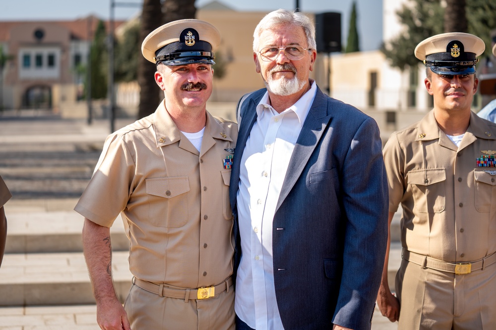 2023 Naval Air Station Sigonella Chief Pinning Ceremony, Italy  29Sep2023