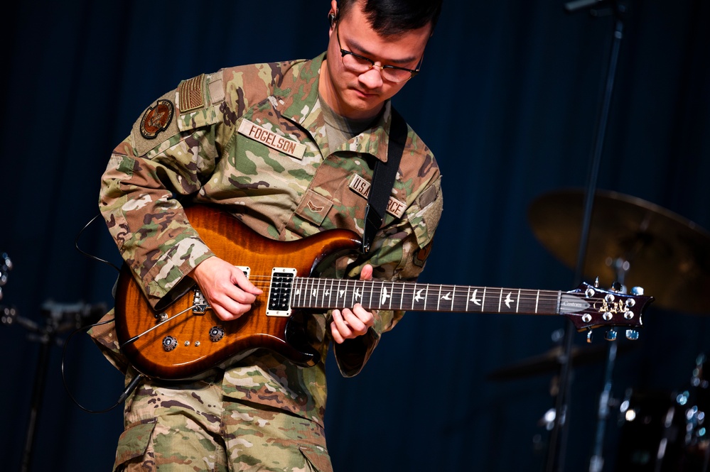 U.S. Air Force Band of Flight tours Ohio high schools, supports recruiting