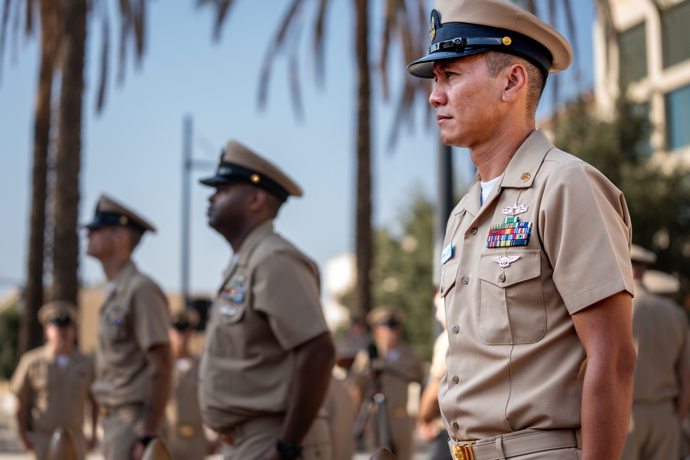 2023 Naval Air Station Sigonella Chief Pinning Ceremony, Italy  29Sep2023