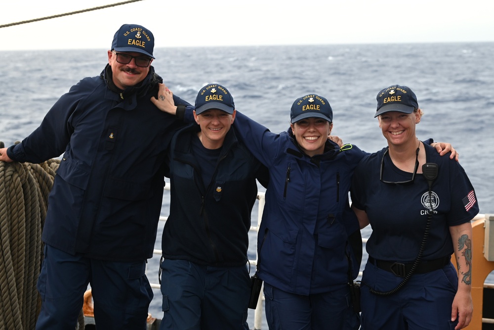 Coast Guard Cutter Eagle conducts 2024 training cruise