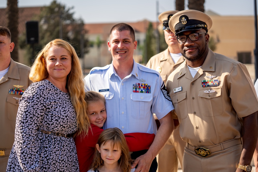 2023 Naval Air Station Sigonella Chief Pinning Ceremony, Italy  29Sep2023