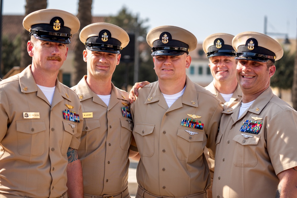 2023 Naval Air Station Sigonella Chief Pinning Ceremony, Italy  29Sep2023