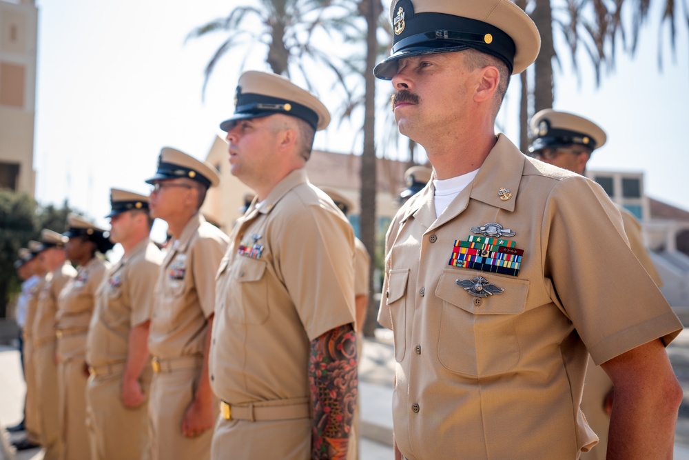 2023 Naval Air Station Sigonella Chief Pinning Ceremony, Italy  29Sep2023