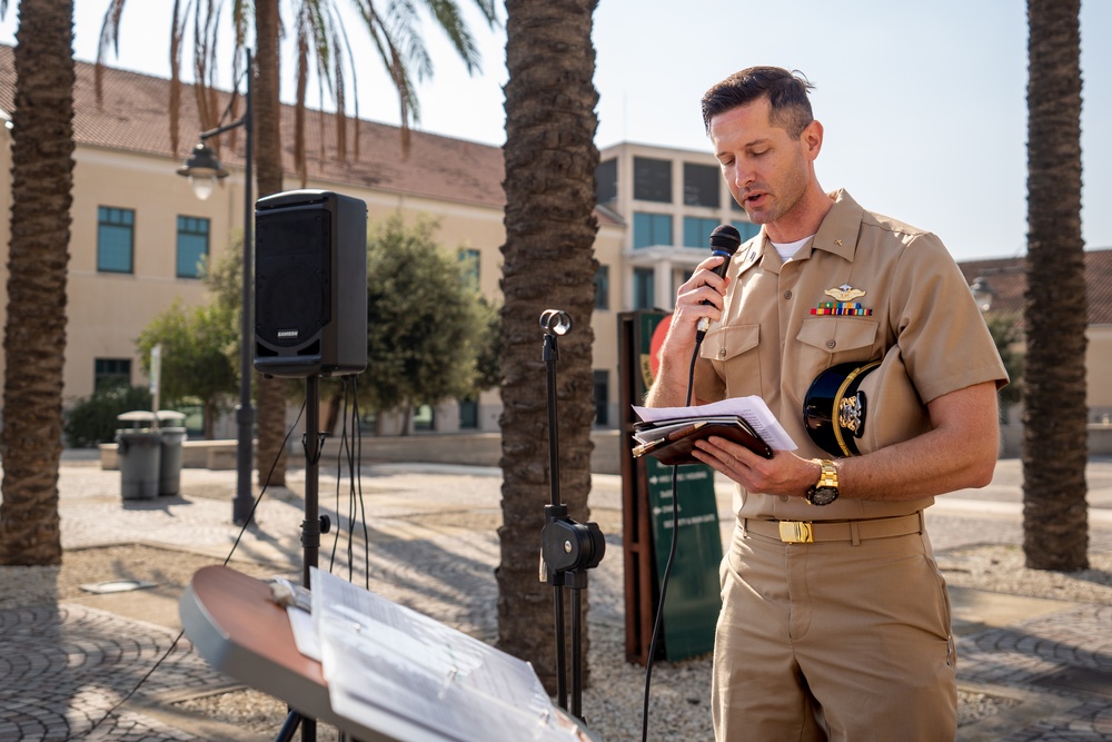 2023 Naval Air Station Sigonella Chief Pinning Ceremony, Italy  29Sep2023