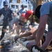 Coast Guard Cutter Eagle conducts damage control training