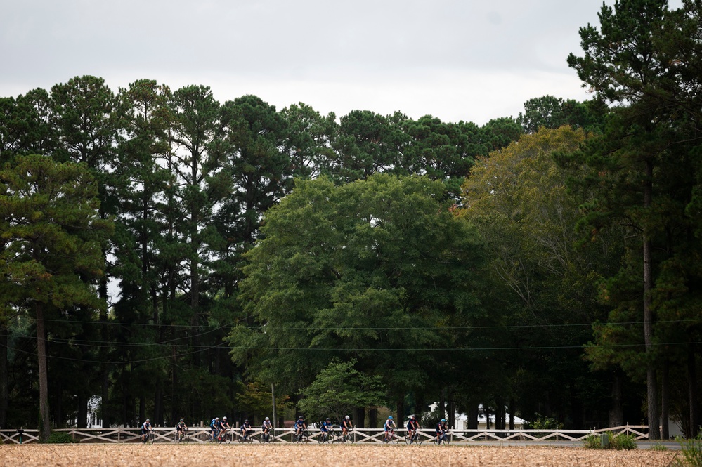 Air Force Cycling Team rides Memorial to Memorial Ride in support of Air Force Wounded Warrior Program