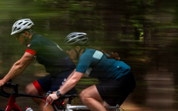 Air Force Cycling Team rides Memorial to Memorial Ride in support of Air Force Wounded Warrior Program