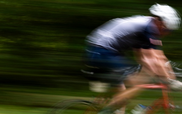 Air Force Cycling Team rides Memorial to Memorial Ride in support of Air Force Wounded Warrior Program