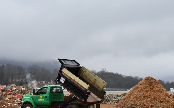 USACE collects debris in North Carolina