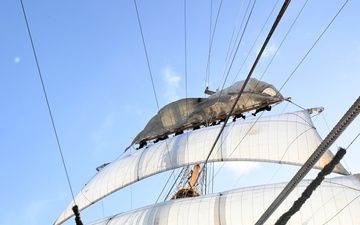 Coast Guard Cutter Eagle conducts sailing stations