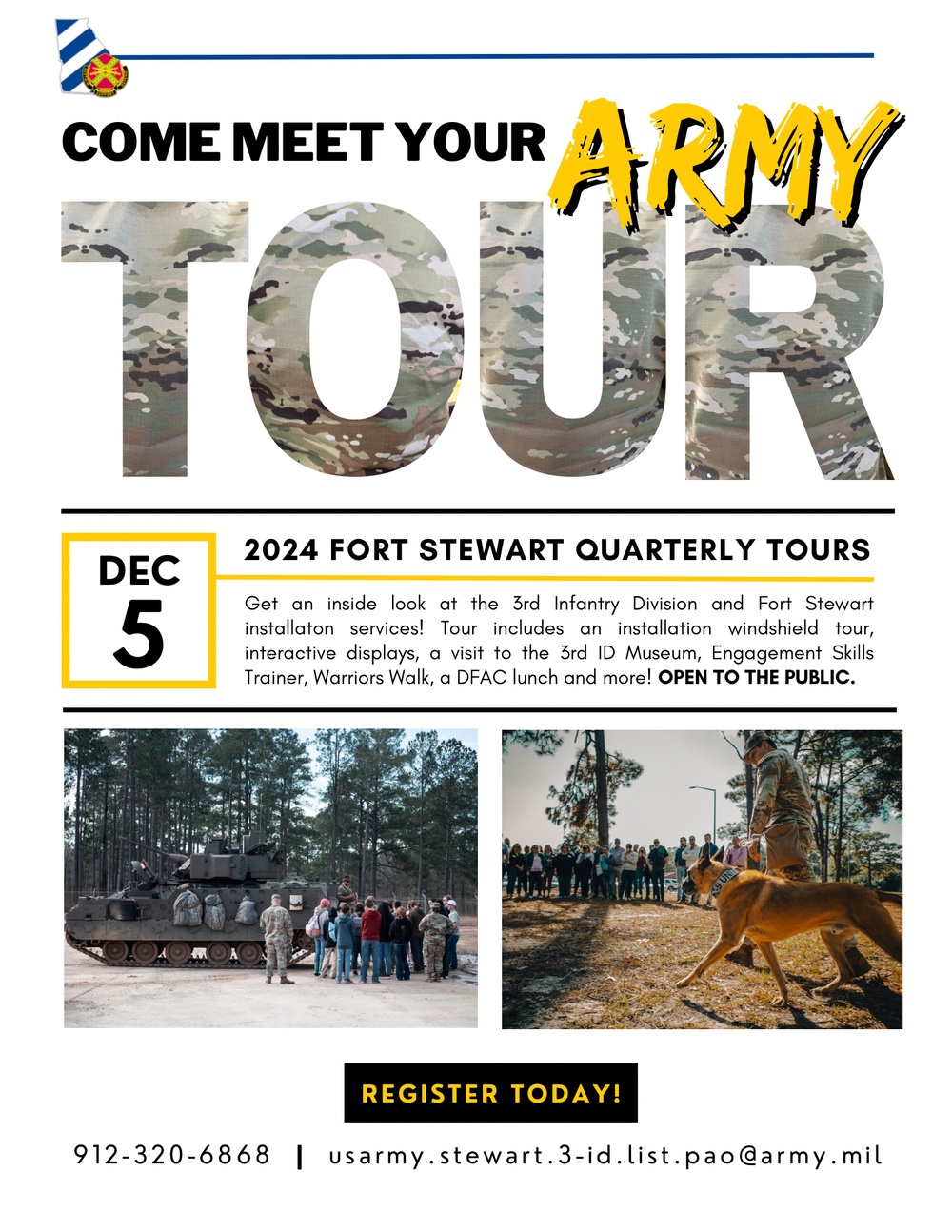 Come Meet Your Army Tour