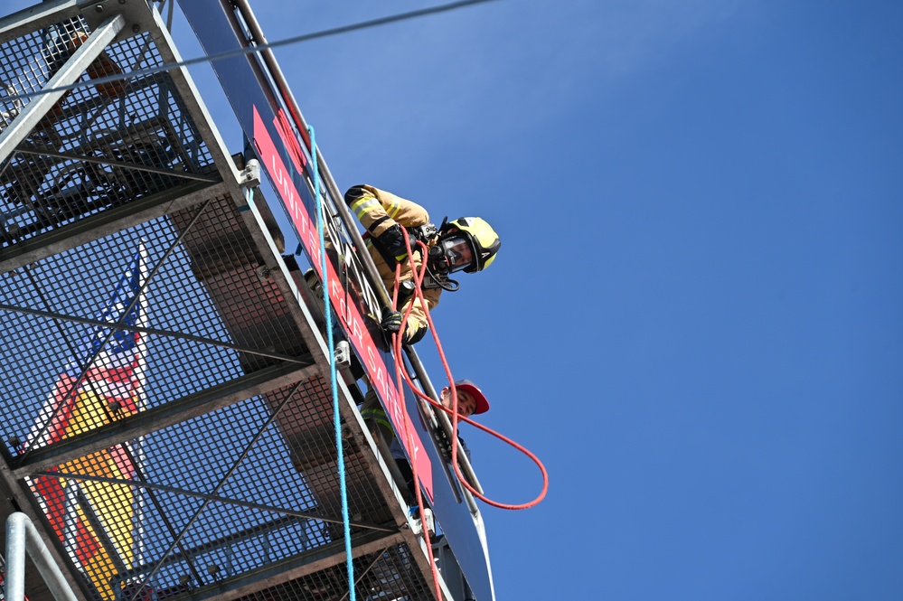 Firefighter challenge at USAG Stuttgart 2024