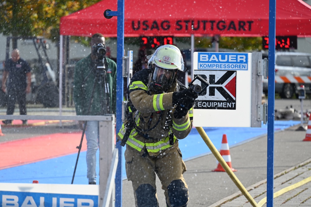 Firefighter challenge at USAG Stuttgart 2024