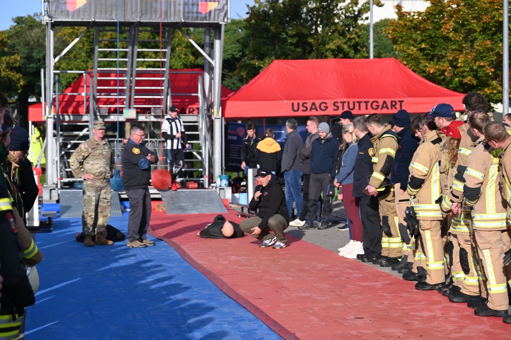 Firefighter challenge at USAG Stuttgart 2024