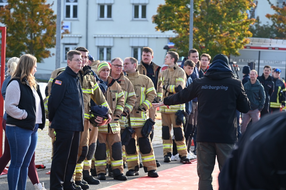 Firefighter challenge at USAG Stuttgart 2024