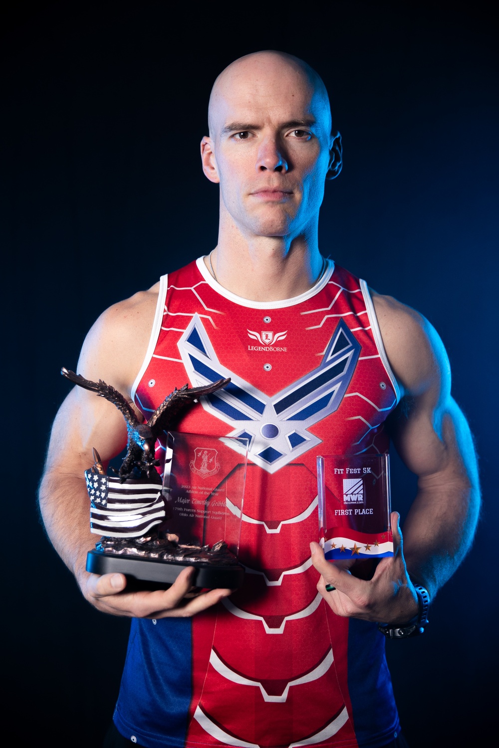 Air National Guard Athlete of Year trains to compete on world stage