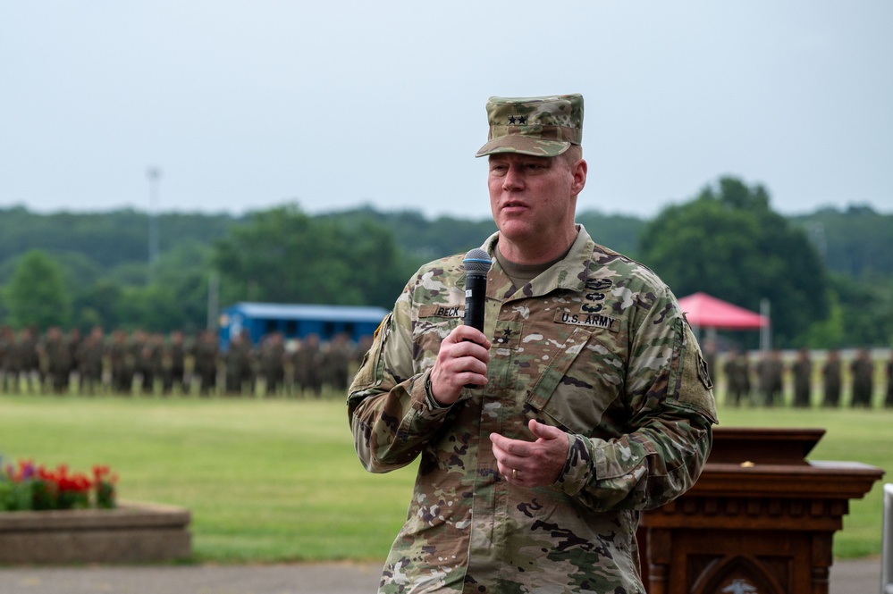 Fort Leonard Wood Marine Corps Detachment Change of Command 2024