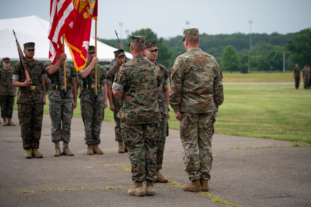 ort Leonard Wood Marine Corps Detachment Change of Command 2024